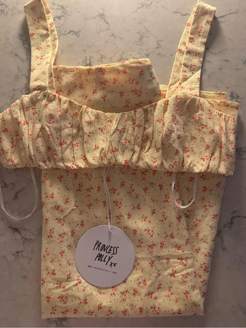 Princess Polly Yellow Lily Matching Set